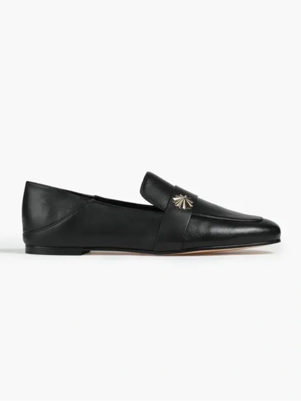 STUART WEITZMAN Wylie Embellished Leather Loafers Size 9.5